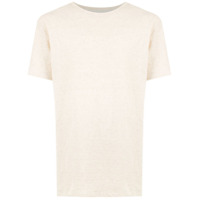 Osklen T-shirt com linho - Branco