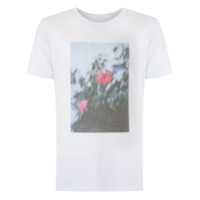 Osklen T-shirt Light Eco Hibisco - Branco