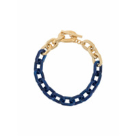 Paco Rabanne chain collar necklace - Azul