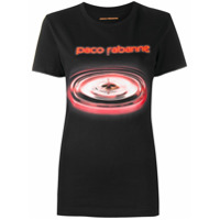 Paco Rabanne drop print T-shirt - Preto