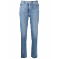 PAIGE Calça jeans com cintura alta - Azul