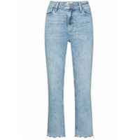 PAIGE Calça jeans cropped Sarah - Azul