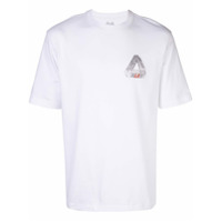 Palace Camiseta com logo - Branco