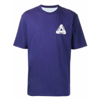 Palace Camiseta Reverso com estampa - Azul