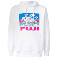 Palace Moletom com estampa Fuji - Branco