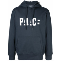 Palace Moletom com logo - Azul