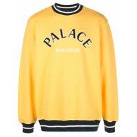 Palace Moletom com logo bordado - Amarelo