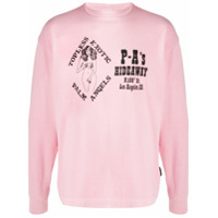 Palm Angels graphic-print sweatshirt - Rosa