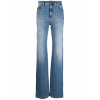 Palm Angels high-rise flared jeans - Azul