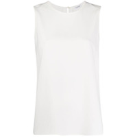P.A.R.O.S.H. Blusa com fenda nas costas - Branco