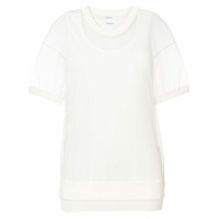 P.A.R.O.S.H. Blusa translúcida - Branco