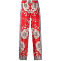 P.A.R.O.S.H. Calça pantalona Safid - Vermelho