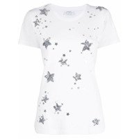 P.A.R.O.S.H. Camiseta com bordado Conuit - Branco