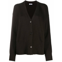 P.A.R.O.S.H. Cardigan com abotoamento - Marrom