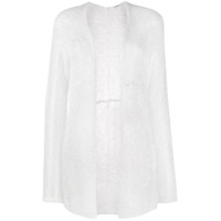 P.A.R.O.S.H. Cardigan leve de tricô - Branco