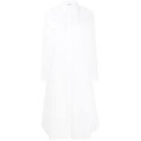 P.A.R.O.S.H. Chemise oversized midi - Branco