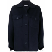 P.A.R.O.S.H. front button peacoat - Azul