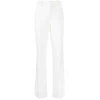 P.A.R.O.S.H. high waist flared trousers - Branco