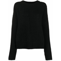 P.A.R.O.S.H. knit long-sleeve jumper - Preto