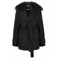 P.A.R.O.S.H. Pleas belted coat - Cinza