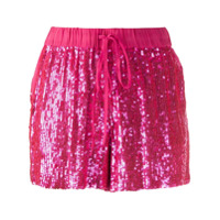 P.A.R.O.S.H. Short com paetês - Rosa