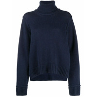 P.A.R.O.S.H. Suéter gola alta de tricô - Azul