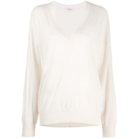 P.A.R.O.S.H. Suéter gola V - Branco