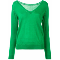 P.A.R.O.S.H. Suéter gola V - Verde