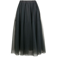 P.A.R.O.S.H. tutu midi skirt - Cinza