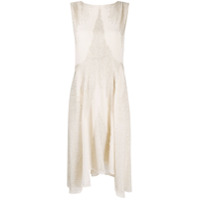 P.A.R.O.S.H. Vestido com aplicações - Neutro