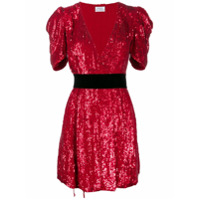 P.A.R.O.S.H. Vestido com paetês - Vermelho