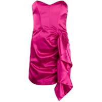 P.A.R.O.S.H. Vestido mini drapeado - Rosa