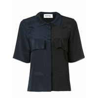 Partow two-tone shirt - Preto