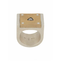 Parts of Four Anel Plate - Prateado