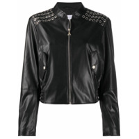 Patrizia Pepe Jaqueta com zíper - Preto