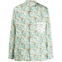 Paul Smith Camisa com estampa floral - Verde