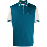 Paul Smith Camisa polo bicolor - Azul