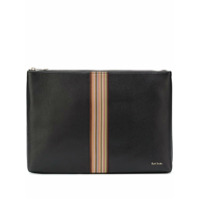 Paul Smith Clutch de couro - Preto