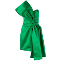Paule Ka Vestido com laço de cetim - Verde