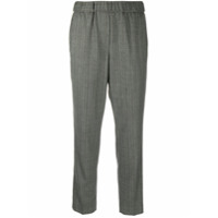Peserico Calça listrada - Cinza