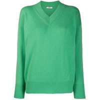 Peserico V-neck cashmere jumper - Verde