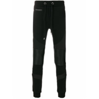 Philipp Plein Calça esportiva biker - Preto