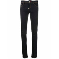 Philipp Plein Calça jeans slim - Azul