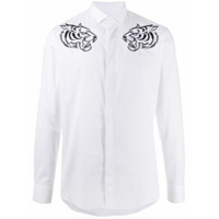 Philipp Plein Camisa Jungle - Branco