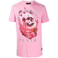 Philipp Plein Camiseta com estampa - Rosa