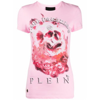 Philipp Plein Camiseta com estampa - Rosa