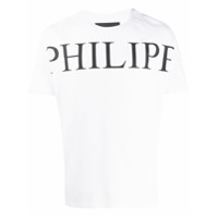 Philipp Plein Camiseta com logo - Branco