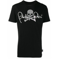 Philipp Plein Camiseta com logo - Preto