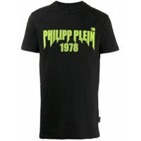 Philipp Plein Camiseta com logo - Preto