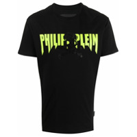 Philipp Plein Camiseta com logo - Preto